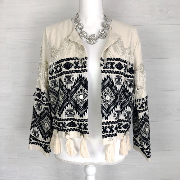 river island fringe jacket